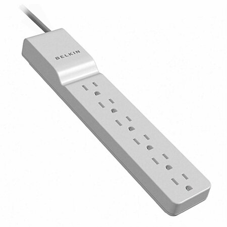 FASTTRACK 6 Outlet Surge Protector 4 ft Cord FA3751250